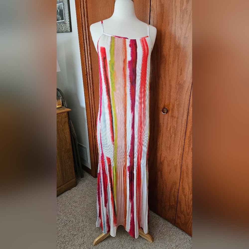NWT BB DAKOTA Multi-colored Maxi Dress SZ SM